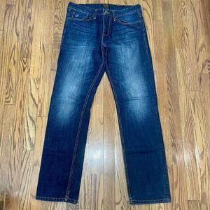 S. Oliver Tube Slim Selvedge Jeans.  Size 33